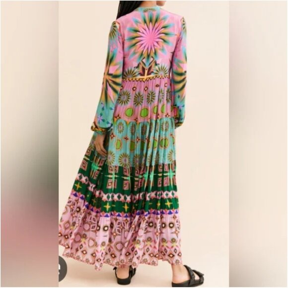 Anthropologie Button Down Maxi Dress size XS - Picture 3 of 10